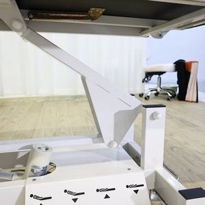 Lit de spa électrique de luxe avec structure métallique - Table de massage corporel complet pour usage en salle de sport et salon - Hauteur et dossier réglables - Product Image 4