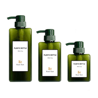Flacon Distributeur Vide Personnalisé pour Gel Douche, Savon Liquide, Shampoing et Après-Shampoing pour Hommes