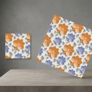 Carreaux de sol en céramique émaillée imprimés numériquement Vistaar, design 3D dernier cri, 12x12, idéaux pour l'Afrique, prix abordable, carreaux de porcelaine pour marches - Product Image 3