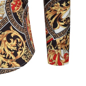 <span class=keywords><strong>Camicie</strong></span> da <span class=keywords><strong>uomo</strong></span> <span class=keywords><strong>a</strong></span> maniche lunghe con stampa floreale, stile hawaiano, casual e larghe, ideali per le vacanze - Product Image 4