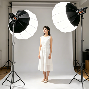 PULUZ Pocket 104 LED 1800LM Lumière de <span class=keywords><strong>studio</strong></span> vidéo professionnelle pour vlogging et photographie, mini lampe de remplissage pliable avec télécommande - Product Image 1