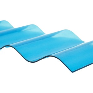 Pc Corrugated Sheet 2mm Transparent Gray Blue Green Resin Roofing Panel Sunshade For Garage And Awning - Product Image 2