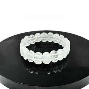 प्राकृतिक पत्थर के साथ प्राकृतिक पत्थर के लिए लोचदार ब्रेसलेट बेडेड कंगन गहने - Product Image 3