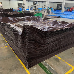 Bâche en plastique PE marron très résistante : Haute durabilité, grande capacité, TRÈS RÉSISTANTE, options de couleurs et de tailles personnalisables - Product Image 1