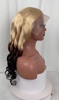 Perruques en cheveux naturels Remy 613/brun, perruques à dentelle frontale, sans colle, cheveux humains blonds, vague lâche, perruques 613