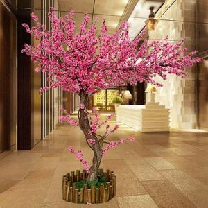 Arbre de <span class=keywords><strong>cerisier</strong></span> artificiel personnalisé pour mariage, remise de diplôme, Ramadan, rentrée scolaire, fleurs rouges, violettes, blanches, roses, <span class=keywords><strong>d</strong></span>écoration de table en plastique - Product Image 6