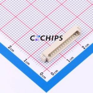 ZX-MX1.25-15PWT Wire-to-<b>Board</b> Pin Header SMD,P=1.25mm,Horizontal <b>Mount</b> Connector 1x15P 1.25mm Horizontal <b>Mount</b> PicoBlade (MX - Product Image 1