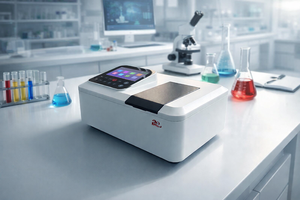 Spectrophotomètre UV-Visible à faisceau unique à écran tactile LCD haute résolution AELAB avec largeur <span class=keywords><strong>de</strong></span> bande spectrale <span class=keywords><strong>de</strong></span> 2 nm - Product Image 5