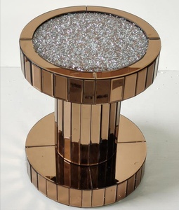Foshan factory cheap simple mirror side table flower stand <span class=keywords><strong>mobili</strong></span> da soggiorno tavolo centrale personalizzato di alta qualità - Product Image 1