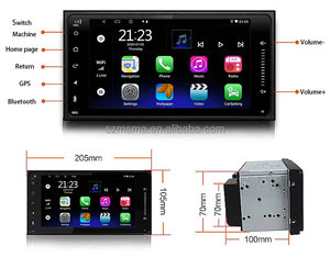 Đài phát thanh xe 7inch xe MP5 Máy nghe nhạc Android Màn hình cảm ứng máy <span class=keywords><strong>Navigation</strong></span> lái xe ghi HD Máy nghe nhạc - Product Image 2