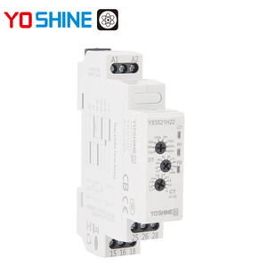 Yoshine AC/DC24V-220V 24v DPDTタイムディレイリレースターデルタタイムリレータイプライトのタイマー制御 - Product Image 2