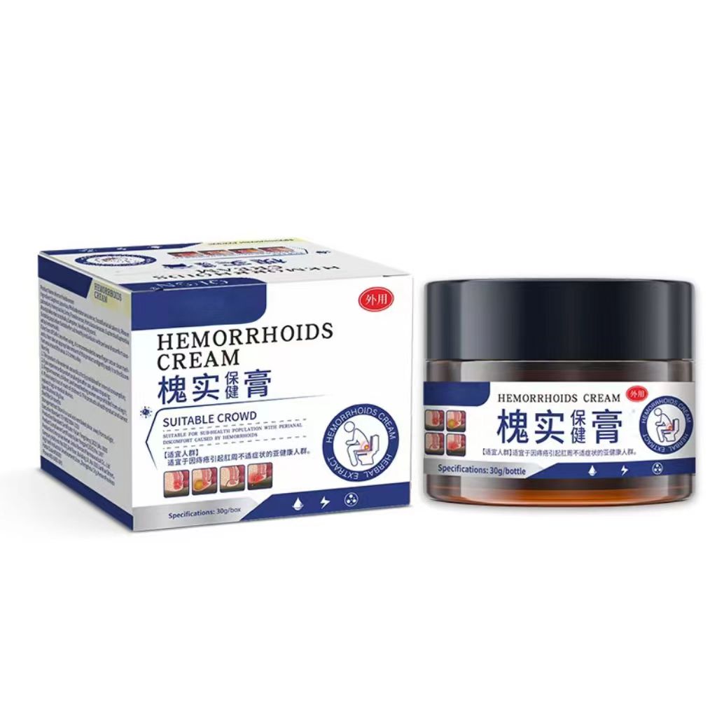 Effective Herbal Ointment Cream From China for Pain Relief and Hemorrhoids for Health Care Management