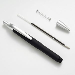 Custom Retractable Glue Plastic Pen Wholesale Office Stationery Student Retractable Ballpoint Pen Advertising Promotional Pen - Product Image 5