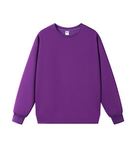 All'ingrosso Fitspi felpa con girocollo in pile per adulti felpa personalizzata con cappuccio semplice blu Royal Dress acquisto sfuso - Product Image 3