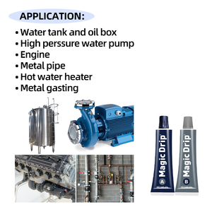 Быстросохнущий двухкомпонентный прозрачный клей из эпоксидной смолы - Product Image 5
