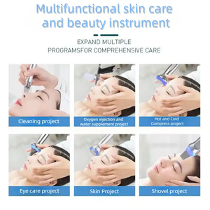 Appareil de soin du visage en mousse 10 en 1, vertical, professionnel, soin de l'eau et de l'oxygène de la peau, microdermabrasion - Product Image 5
