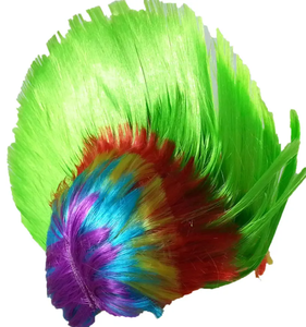Parrucca Unisex Mohawk <span class=keywords><strong>Mohican</strong></span> Punk Rock per Travestimenti e Feste in Costume - Product Image 6
