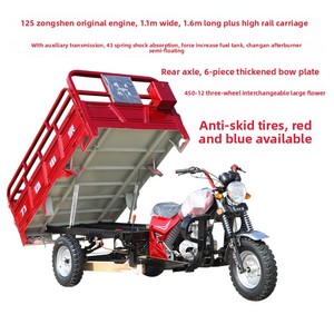Tricycle à essence <span class=keywords><strong>Zongshen</strong></span> Power, nouveau modèle 2024, camion benne motorisé, carrosserie ouverte robuste, <span class=keywords><strong>50</strong></span>-70 km/h, pour usage domestique et agricole - Product Image 6