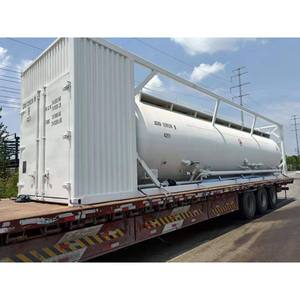 Réservoir ISO standard CSC pour gaz réfrigérant, 30 pieds, T14, pour le stockage d'<span class=keywords><strong>alcool</strong></span> <span class=keywords><strong>isopropylique</strong></span> et le transport de liquides chauffés - Product Image 3