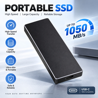 SSD externe portable 1 To 2 To 4 To SATA 3.0 USB 3.1 avec boîtier métallique pour ordinateur portable, lecture/écriture haute vitesse