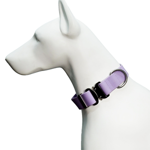 Waterproof PVC <b>Dog</b> <b>Collar</b> Thick Wide Heavy Duty <b>Collar</b> with Quick Release Buckle & Luxury Hardware for Medium <b>Large</b> <b>Dogs</b> - Product Image 6