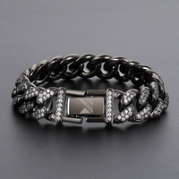 Bracelet à mailles en acier inoxydable pour hommes et femmes