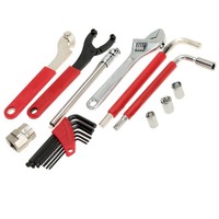 Kit d'outils de réparation de vélo multifonction de haute qualité en gros, 44 pièces, boîte à outils complète pour l'entretien des vélos de montagne et de route
