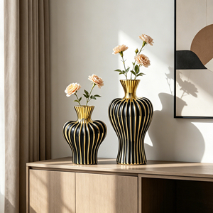 Vaso in Ceramica Bianca Minimalista <span class=keywords><strong>Moderno</strong></span>, Accessori Decorativi per Casa, <span class=keywords><strong>Soggiorno</strong></span>, Sala da Pranzo, Ufficio, Scrivania - Product Image 6