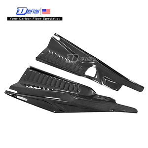 Juego de cubiertas de motor de fibra de carbono seca Drifton New Dry para Ferrari 458 Italia Speciale 2009-2015 - Product Image 1