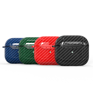 Étui en fibre de carbone pour écouteurs, étuis pour écouteurs <span class=keywords><strong>Air</strong></span> <span class=keywords><strong>Buds</strong></span>, housse antichoc pour Airpods 3 Pro 2 - Product Image 1