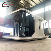 Wecare Contemporary Container Tiny House Space Capsule Resort Maisons préfabriquées pour immeuble de bureaux ou hôtel