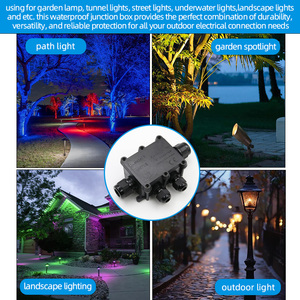 Boîte de jonction étanche IP68 avec bornes câble extérieur boîte de jonction souterraine lumière de <span class=keywords><strong>jardin</strong></span> boîte étanche Deenlai FSH713-4P - Product Image 6