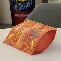 Sac debout avec logo multi-tailles personnalisé en usine sac d'emballage alimentaire en plastique thermoscellé pour sucette biscuits pop-corn pistache