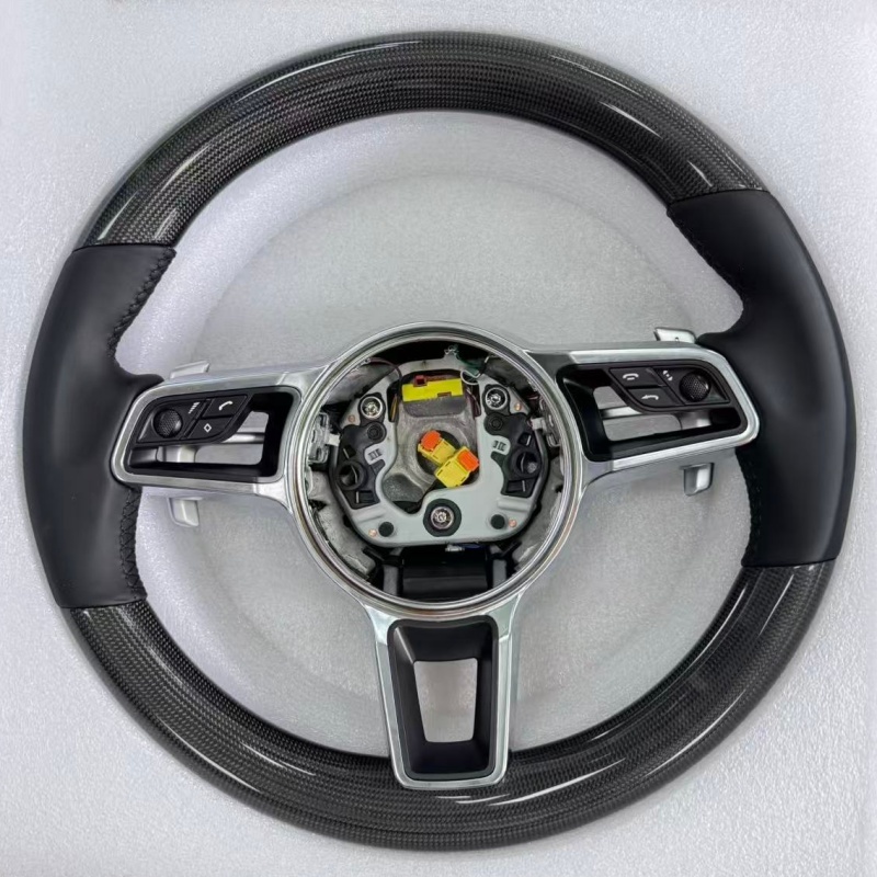 Assembly Carbon Fiber Steering Wheel (Porsche Fitment), photo 4