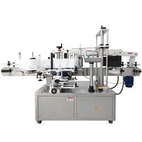 Machine d'étiquetage automatique de bouteilles carrées, machine d'étiquetage de table pour bouteilles, flacons et boîtes de conserve