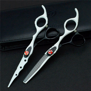 <span class=keywords><strong>Tijeras</strong></span> de Corte de <span class=keywords><strong>Pelo</strong></span> Japonesas 440C con Logotipo Personalizado, <span class=keywords><strong>Tijeras</strong></span> de Peluquería con Cuchilla Afilada, <span class=keywords><strong>Tijeras</strong></span> de Barbero - Product Image 4