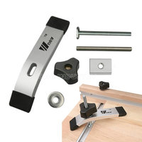 Pince de 10,5 cm, outils pour le travail du bois et la menuiserie, pince en aluminium et en t, voie en t, action rapide