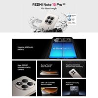 Versión Global del Teléfono Inteligente Xiaomi Redmi Note 15 Pro 5G, 8GB 512GB, Dimensity 7400-Ultra, 200MP, 120Hz AMOLED, NFC