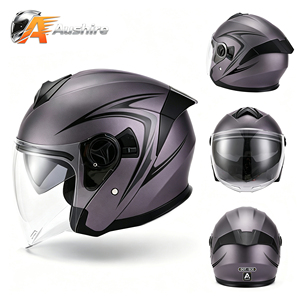 หมวกกันน็อคมอเตอร์ไซค์แบบเปิดหน้า DOT Flip Dual Visor รุ่นใหม่ น้ำหนักเบา ผลิตจากวัสดุ ABS แบบโมดูลาร์ เหมาะสำหรับขับขี่ทุกเพศทุกวัย ใช้ได้ทุกฤดู พร้อมโฟม - Product Image 3