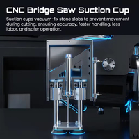 Meilleure machine de découpe à pont CNC 5+1 axes pour granit avec système ESA italien pour le traitement des dalles de marbre et de pierre