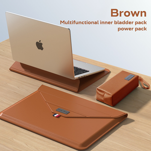 Nueva Bolsa De sobre para funda de tableta Litchi patrón PU bolsa de transporte de cuero impermeable ultrafino FORRO DE PROTECCIÓN maletín portátil - Product Image 2
