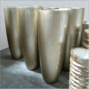 Macetas de Metal para Jardín, Resistentes a la Intemperie, a la Oxidación, para Decoración de Patio y Balcón, Tamaño Grande - Product Image 2