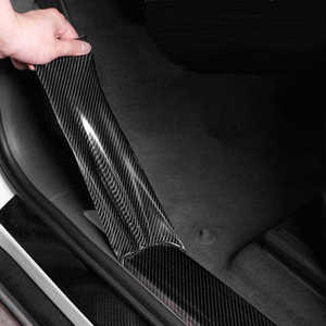 Vinilo Adhesivo Impermeable de Fibra de Carbono 5D, Cinta Adhesiva de Fibra de Carbono Negra Apta para Autos y Motocicletas - Product Image 5