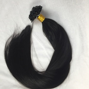 โรงงานดราก้อนบิวตี้ เคราตินทิปสีดำ ต่อผมแท้ 100% เรมี่ ดับเบิ้ลดรอน ยูทิป ต่อผม ขายส่ง ราคาพิเศษ - Product Image 2