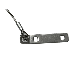 Cordón individual Rego Under Flex de acero inoxidable para sistemas de detención de caídas de punto tipo A - Product Image 2