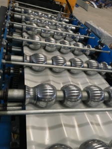 Tráng men kim loại gạch làm Roof Panel cuộn hình thành sản xuất Giá máy - Product Image 4