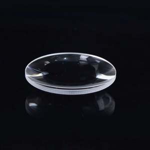 Fabrication professionnelle K9 verre optique 25.4mm diamètre 175mm longueur focale lentille convexe Plano pour la détection laser - Product Image 5