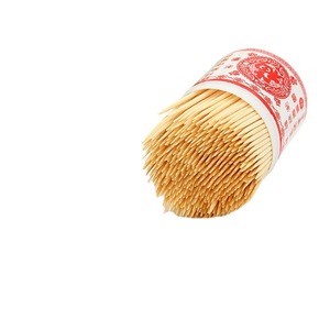 Bamboo Saint <b>Toothpicks</b> 2.5mm X 80mm 300-Piece Bottle Pack Disposable Bamboo Fruit Skewers - Product Image 4