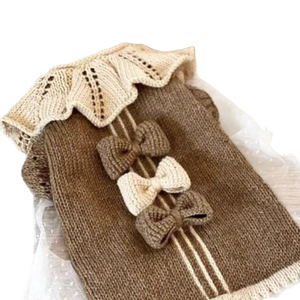 Maglione per Cani Autunno e Inverno, Abbigliamento Elegante in Maglia per Cani Piccoli e Medi, Gatti, Schnauzer, Teddy, <span class=keywords><strong>Bichon</strong></span> - Product Image 4
