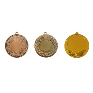 Factory High Quality Custom Blank 3d Sport Medal Cheap Brass Medallion Pendant Blank Big Medallion